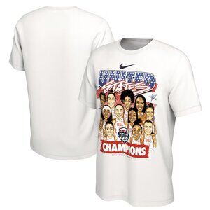 Nike USA Women's Basketball 2024 Olympics Gold Medal Team Caricature NWT Sm